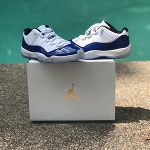 Jordan 11 low Concord Sketch